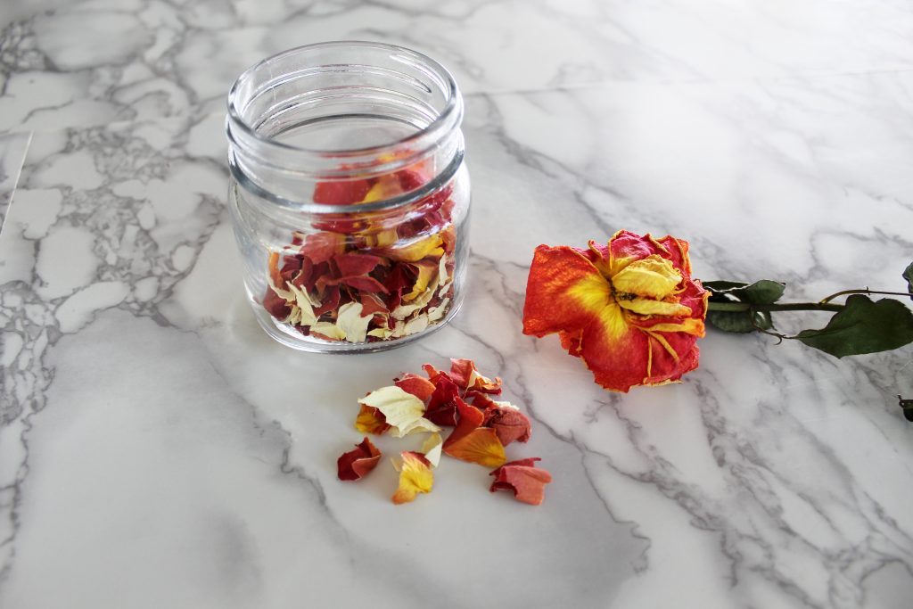 Indulgent Sea Salt Bath With Fresh Rose Petals