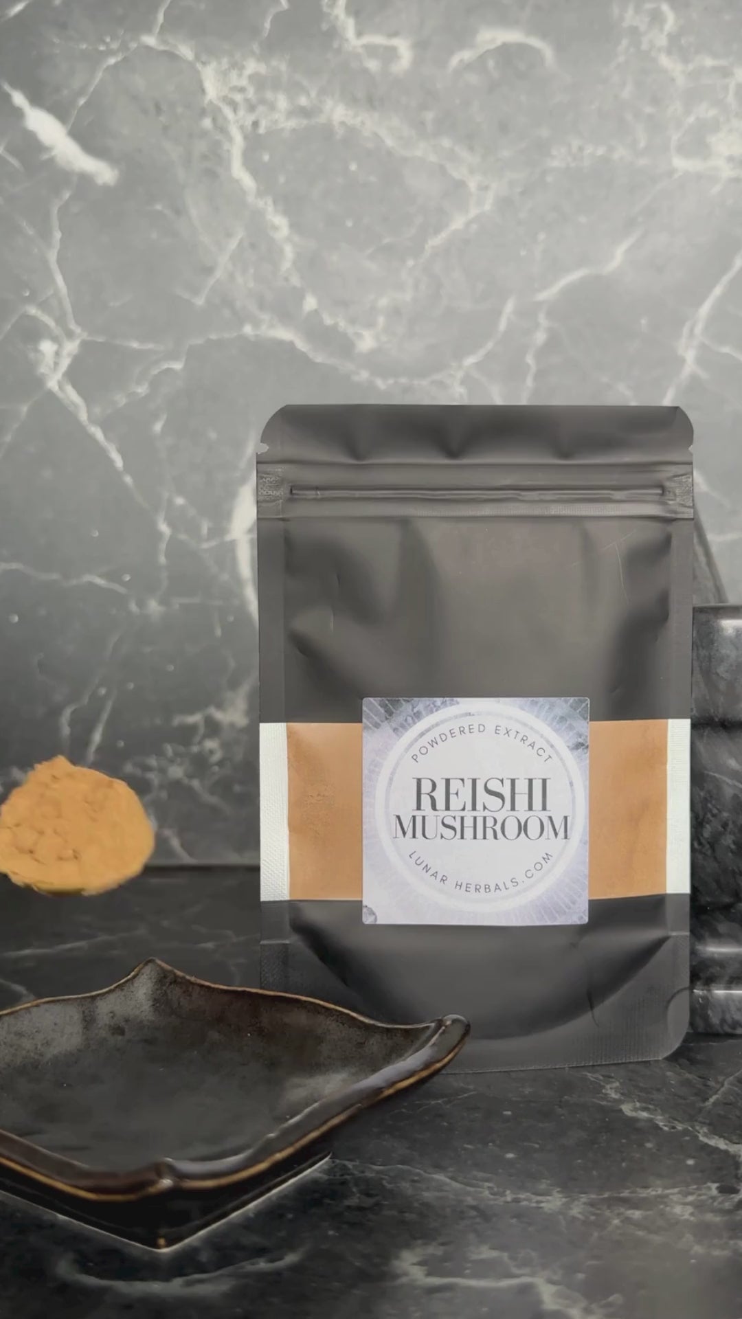 Reishi Mushroom Powder 2 oz Bag